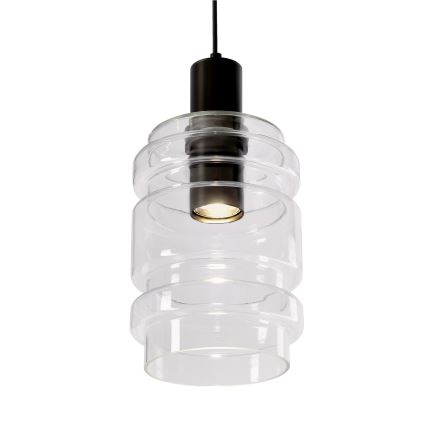 Lámpara colgante RADON 1xE27/40W/230V transparente