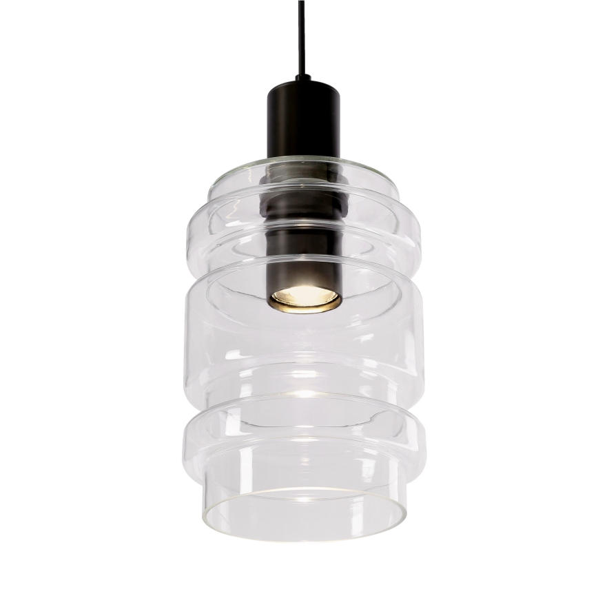 Lámpara colgante RADON 1xE27/40W/230V transparente