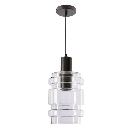 Lámpara colgante RADON 1xE27/40W/230V transparente