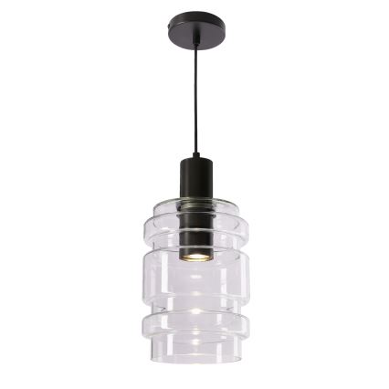 Lámpara colgante RADON 1xE27/40W/230V transparente