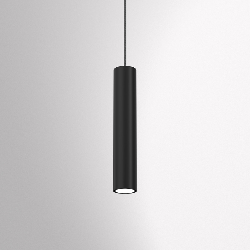 Lámpara colgante RAITO 1xGU10/8W/230V negro