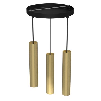 Lámpara colgante RAITO 3xGU10/8W/230V latón