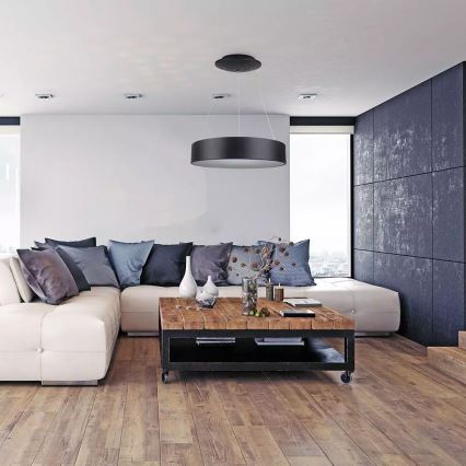 Lámpara colgante regulable en cable LED/20W/230V