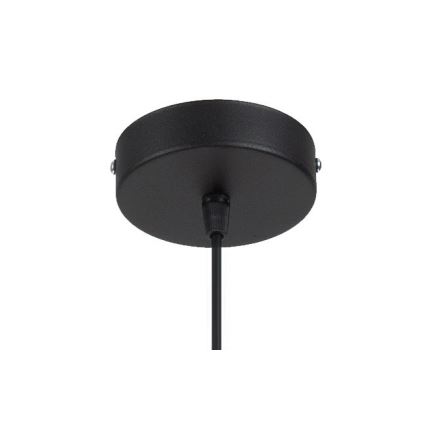 Lámpara colgante RELLA 1xE27/60W/230V verde/dorado