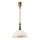 Lámpara colgante retráctil CHIARA 1xE27/60W/230V marrón/madera de haya