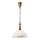 Lámpara colgante retráctil CHIARA 1xE27/60W/230V marrón oscuro/haya