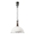 Lámpara colgante retráctil CHIARA 1xE27/60W/230V plata/marrón oscuro/haya