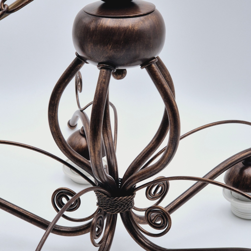 Lámpara colgante RETRO II 5xE27/60W/230V