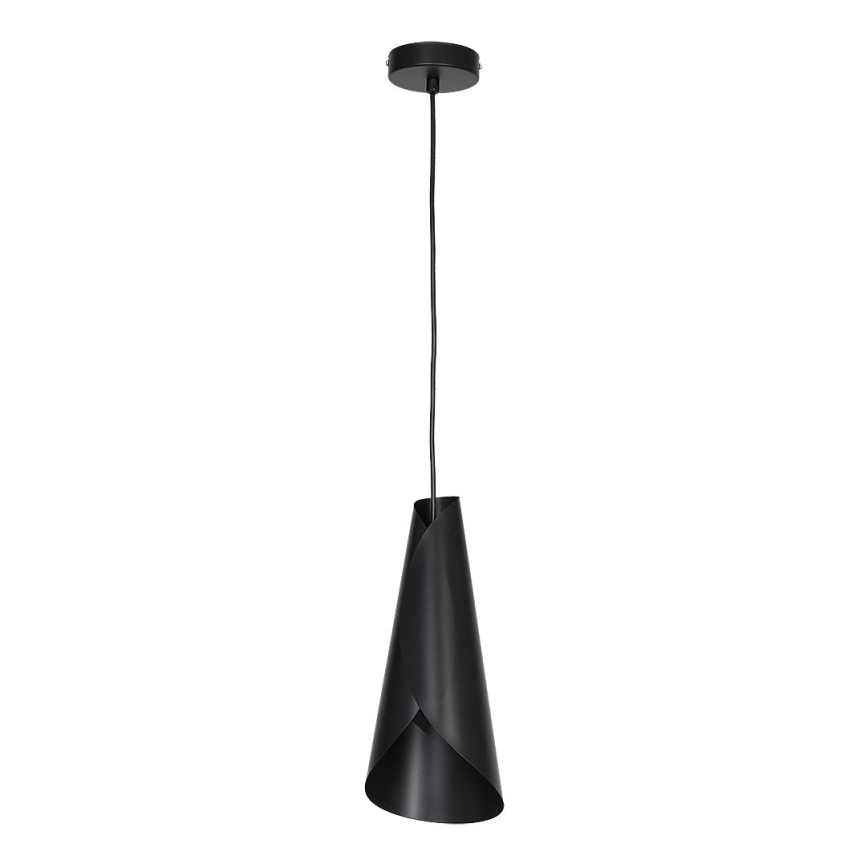 Lámpara colgante ROLL 1 1xE27/60W negro