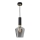 Lámpara Colgante ROMA BLACK 1xE27/60W/230V
