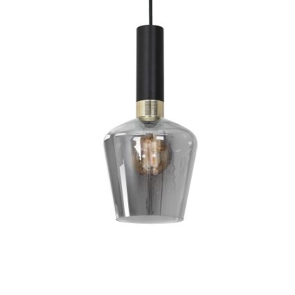 Lámpara Colgante ROMA BLACK 1xE27/60W/230V
