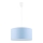 Lámpara colgante RONDO KIDS 1xE27/15W/230V azul