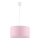 Lámpara colgante RONDO KIDS 1xE27/15W/230V rosa