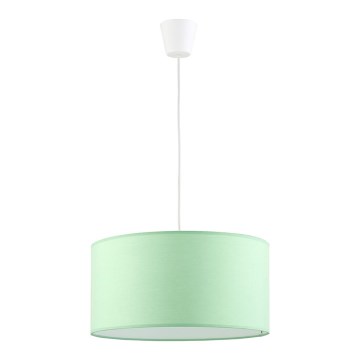 Lámpara colgante RONDO KIDS 1xE27/25W/230V Verde