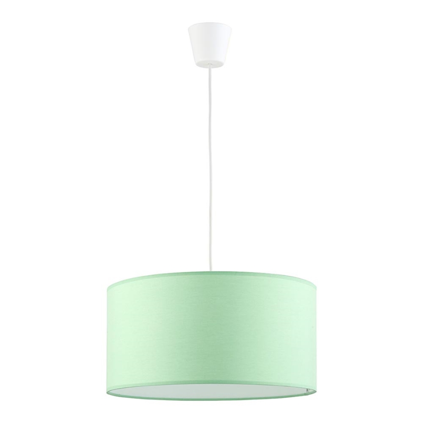 Lámpara colgante RONDO KIDS 1xE27/25W/230V Verde