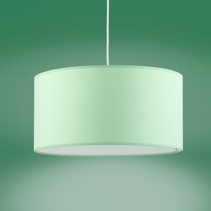 Lámpara colgante RONDO KIDS 1xE27/25W/230V Verde