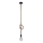 Lámpara colgante ROPE 1xE27/12W/230V