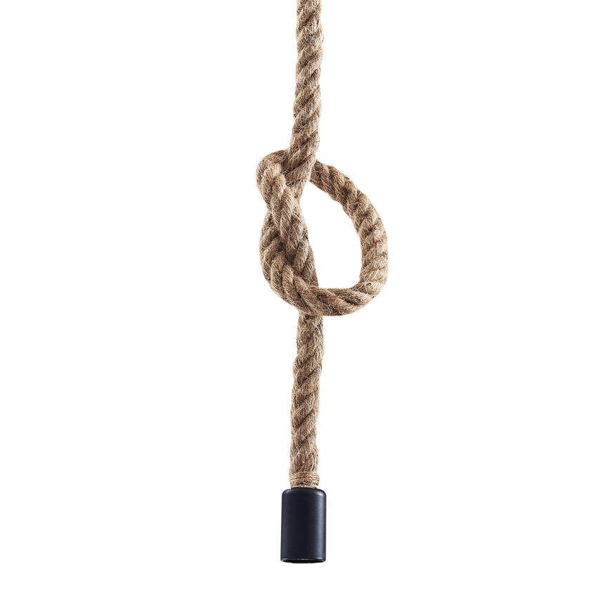 Lámpara colgante ROPE 1xE27/12W/230V