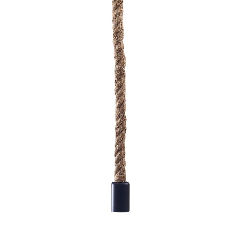 Lámpara colgante ROPE 1xE27/12W/230V