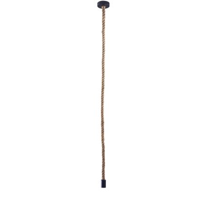 Lámpara colgante ROPE 1xE27/12W/230V