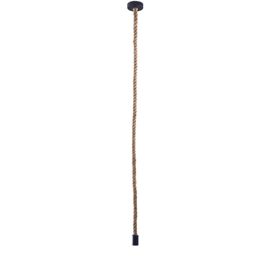 Lámpara colgante ROPE 1xE27/12W/230V