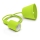 Lámpara colgante ROXY 1xE27/60W/230V verde
