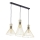 Lámpara colgante SAHARA 3xE27/60W/230V