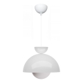 Lámpara colgante SALVA 1xE27/15W/230V blanca
