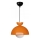 Lámpara colgante SALVA 1xE27/15W/230V naranja