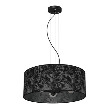 Lámpara colgante SATINO 3xE27/60W/230V negro/gris