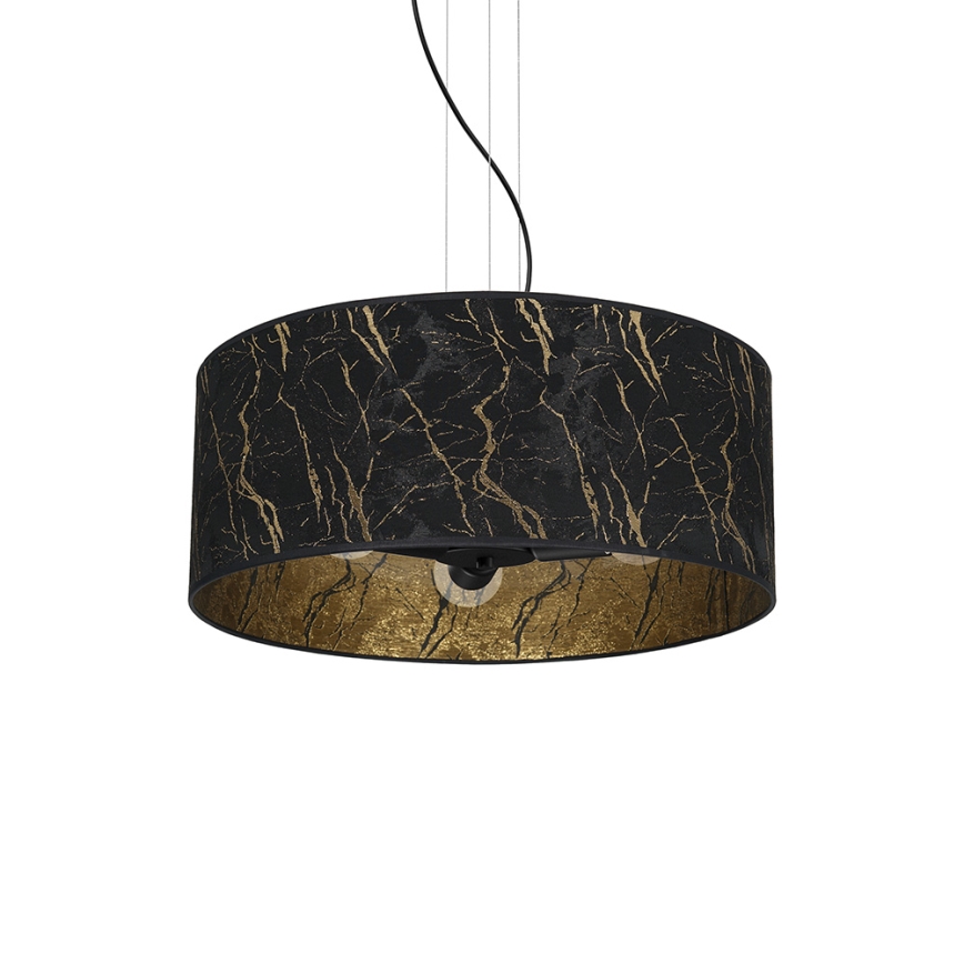 Lámpara colgante SENSO 3xE27/60W/230V negro