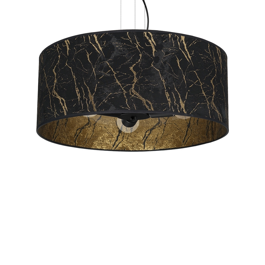 Lámpara colgante SENSO 3xE27/60W/230V negro
