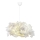 Lámpara colgante SERENITY 1xE27/40W/230V blanco