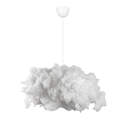 Lámpara colgante SERENITY 1xE27/40W/230V blanco