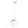 Lámpara colgante SFERA WOOD 1xE14/40W/230V blanca