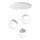 Lámpara colgante SFERA WOOD 3xE14/40W/230V blanca