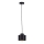 Lámpara colgante SIMPLY BLACK 1xE27/60W/230V