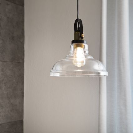 Lámpara colgante SINGLE 1xE27/60W/230V