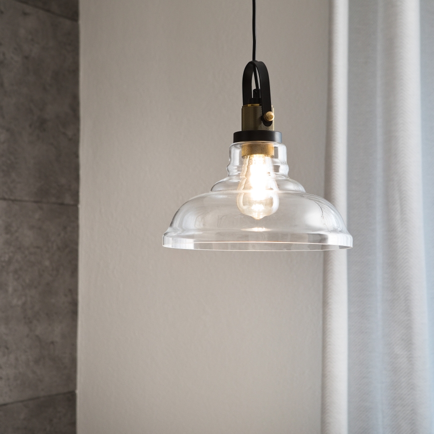 Lámpara colgante SINGLE 1xE27/60W/230V