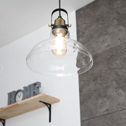 Lámpara colgante SINGLE 1xE27/60W/230V