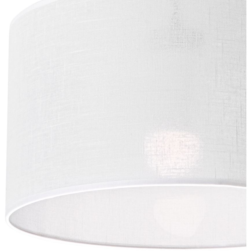 Lámpara colgante SIRJA 1xE27/60W/230V blanco