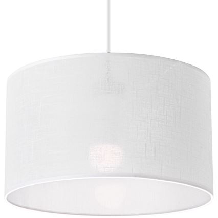 Lámpara colgante SIRJA 1xE27/60W/230V blanco