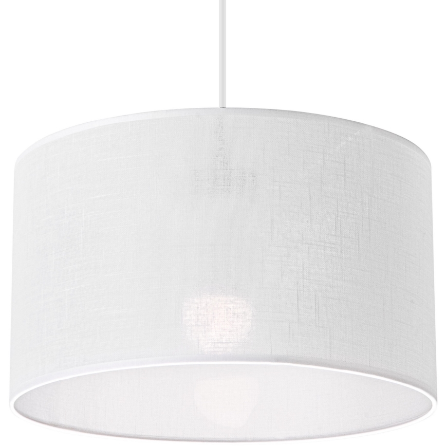 Lámpara colgante SIRJA 1xE27/60W/230V blanco