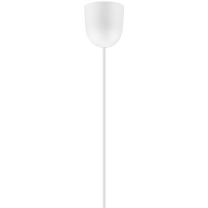 Lámpara colgante SIRJA 1xE27/60W/230V blanco