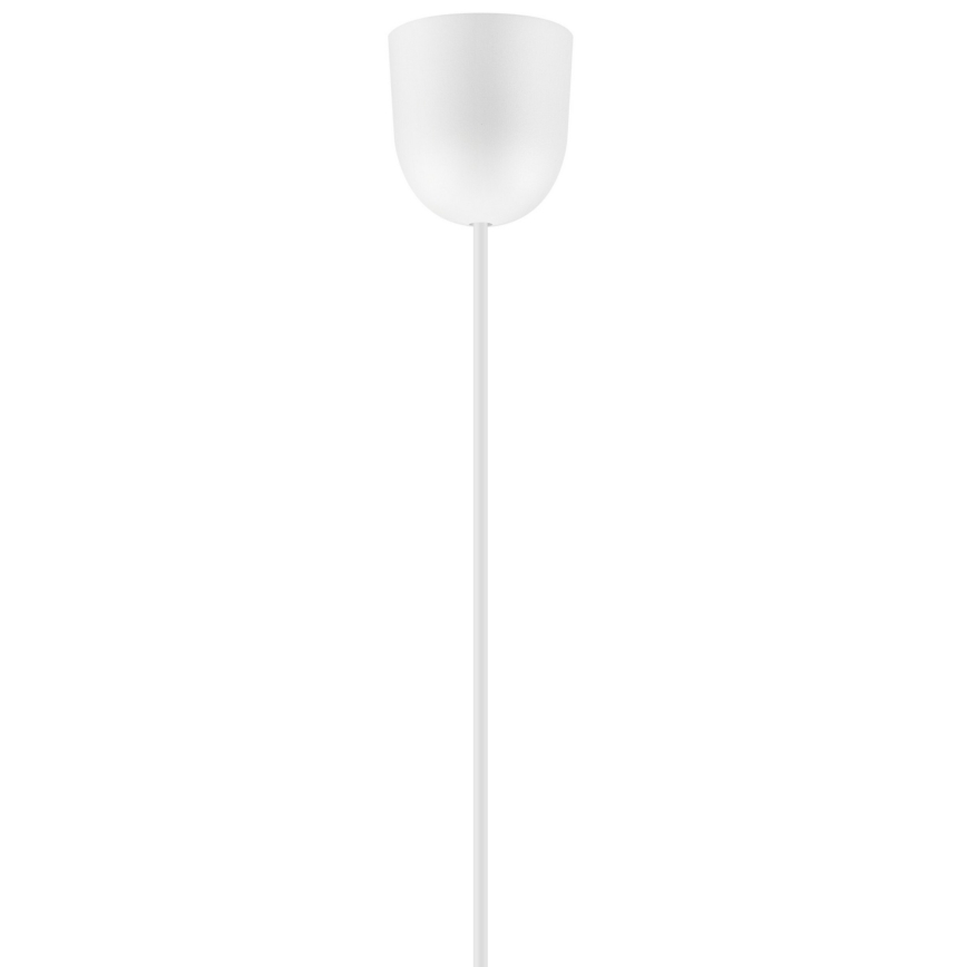 Lámpara colgante SIRJA 1xE27/60W/230V marrón