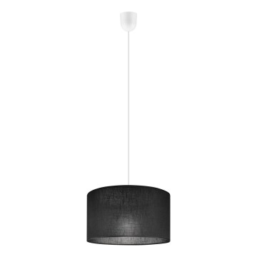Lámpara colgante SIRJA 1xE27/60W/230V negro
