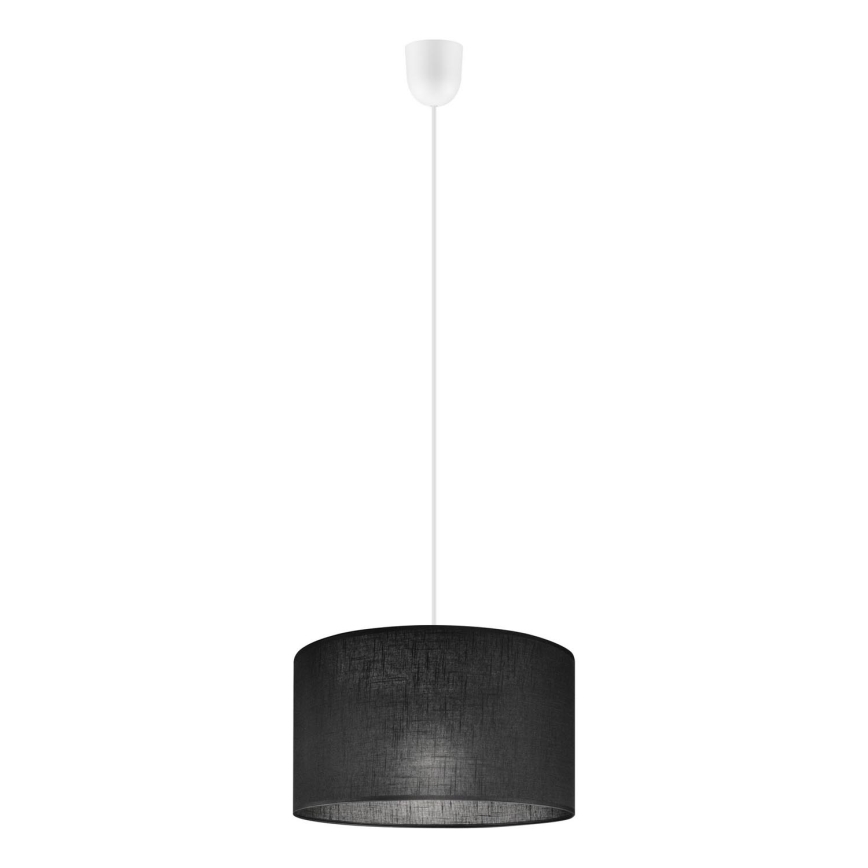 Lámpara colgante SIRJA 1xE27/60W/230V negro