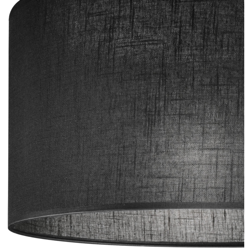 Lámpara colgante SIRJA 1xE27/60W/230V negro