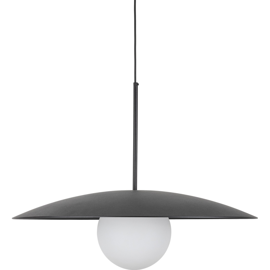 Lámpara colgante SLATE 1xE27/15W/230V diá. 65 cm negro