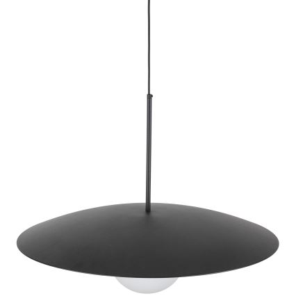 Lámpara colgante SLATE 1xE27/15W/230V diá. 65 cm negro